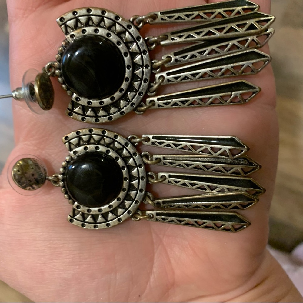 Beautiful Boho Dangle Earrings - image 7